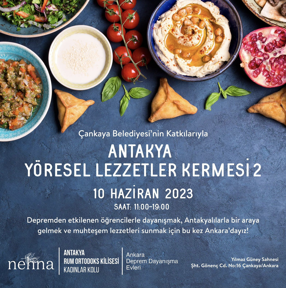 Nehna’dan depremzede öğrenciler yararına ikinci kermes: Bu kez Ankara’da